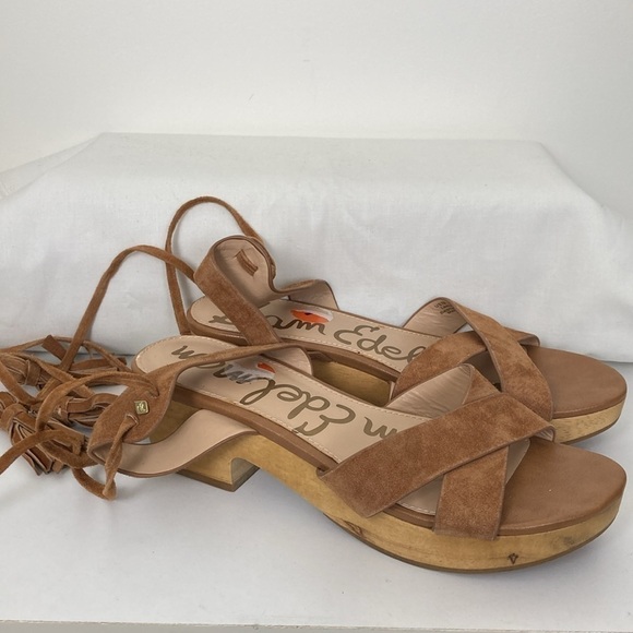Sam Edelman Jenna Clog Wrap Sandals Size 7 - Picture 3 of 13